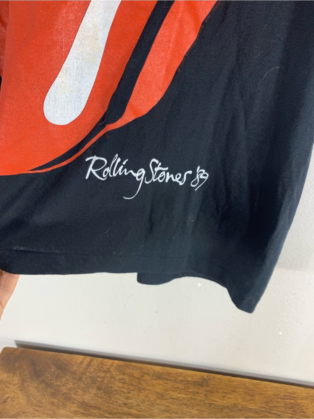 Vintage 1989 Rolling stones Canadian Tour Concert T Shirt - Picture 4 of 6